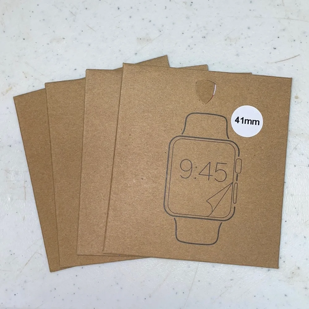 NIB Surround Point Apple Watch 41mm Series 4 & 5 Screen Protectors Set of 4